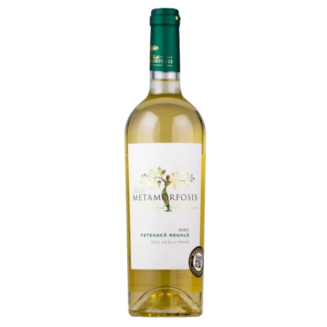 Vin Alb Feteasca Regala Viile Metamorfosis 0.75l